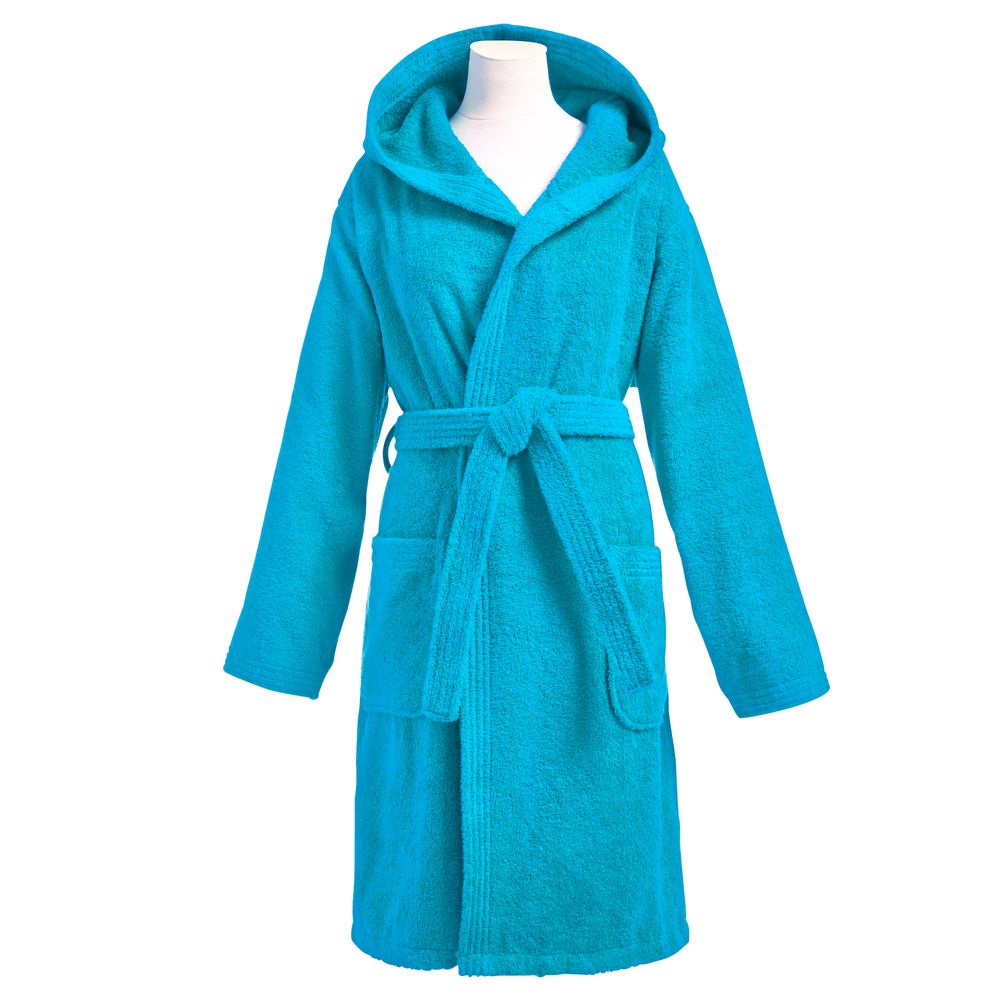 Autres linges de bain - Peignoir Capuche Turquoise - ESSIX