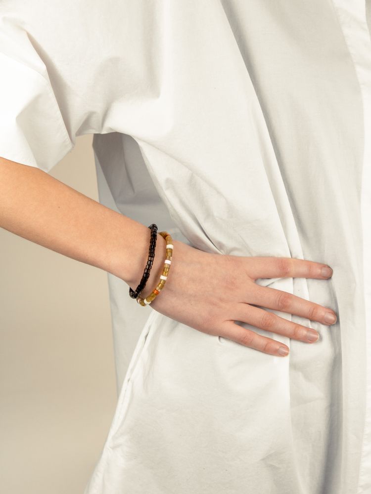 Bijoux - Horn & hoof lacquered collection - L INDOCHINEUR X RIVÊT