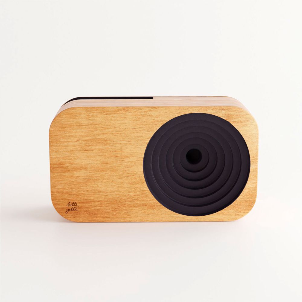 Speakers and radios - the Wooden Sound System - Razor Black - BITTI GITTI