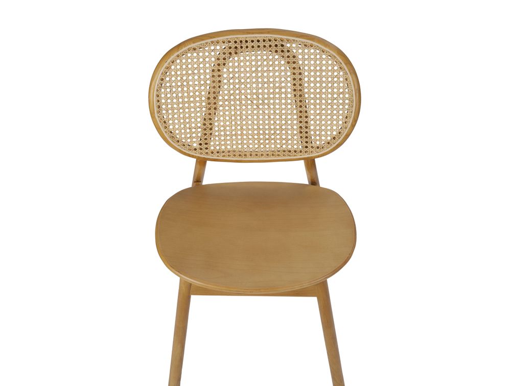 Chairs - Olivia chair in elm wood 49x42x81 cm MU22015 - ANDREA HOUSE
