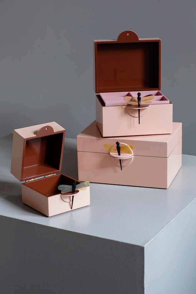 Decorative objects - Dragonfly lacquer box/Jewelry - OI SOI OI