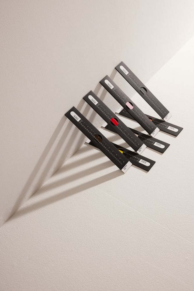 Autres fournitures bureau  - Règle de 30 cm - PANTONE