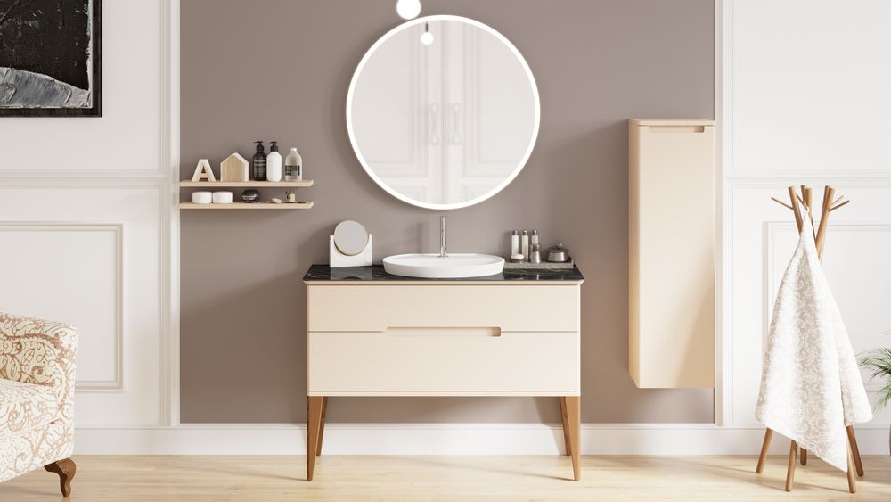 Meubles pour salle de bain - Meuble vasque RESONANCE - DECOTEC