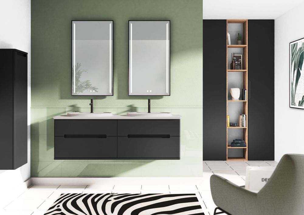 Meubles pour salle de bain - Meuble vasque RESONANCE - DECOTEC