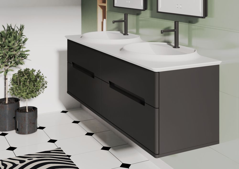 Meubles pour salle de bain - Meuble vasque RESONANCE - DECOTEC
