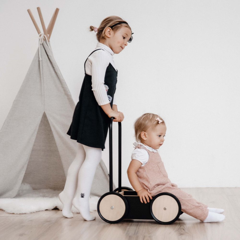 Toys - Baby Walker - Minimalist and partly upcycled designer toy - OOH NOO