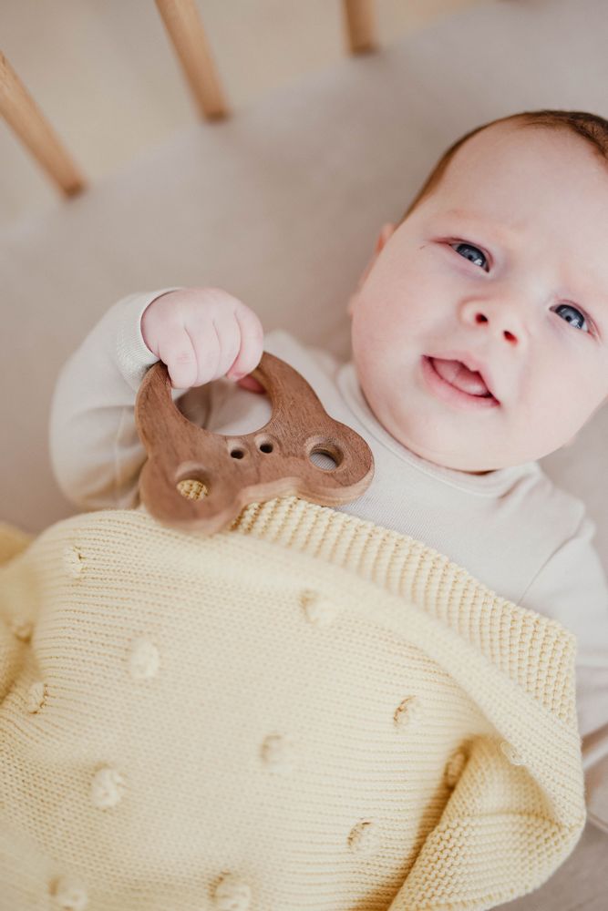 Toys - Wooden Teether — Care Bear - OOH NOO