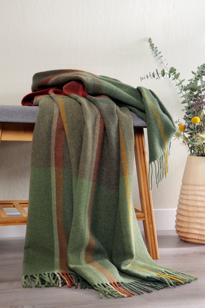 Objets de décoration - Plaid en cachemire - Sheffield. - BIEDERLACK