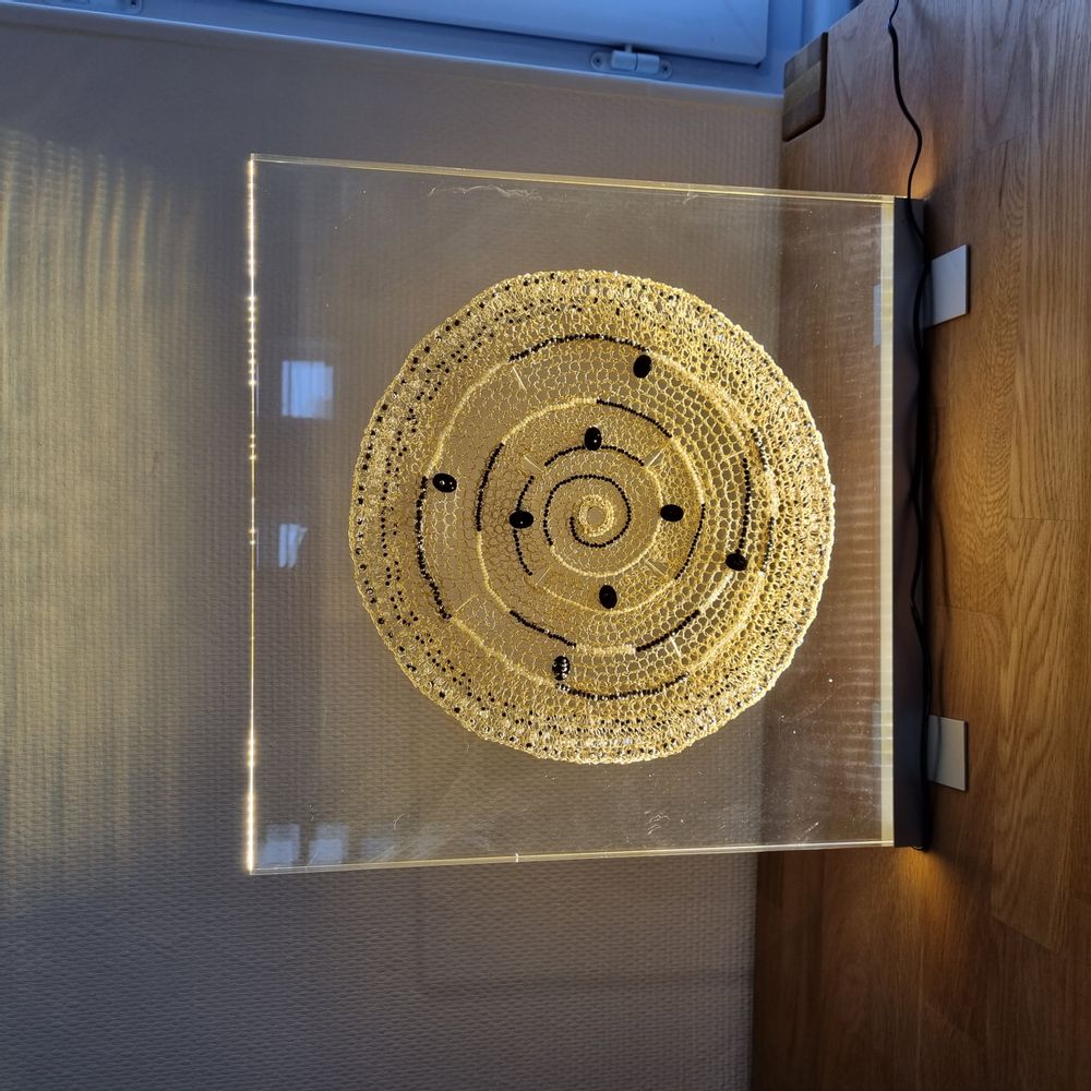 Unique pieces - UFO Luminous Art Object - FLAVYART