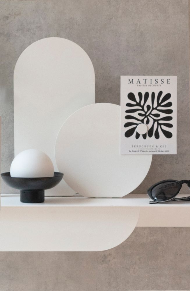 Office design and planning - SIMPLY shelf - White without mirror - MADEMOISELLE JO
