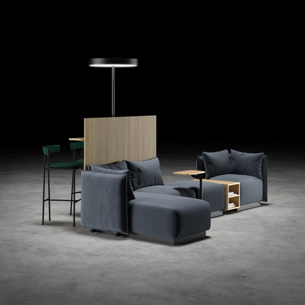 Canapés pour collectivités - Layout – système de mobilier - CIDER