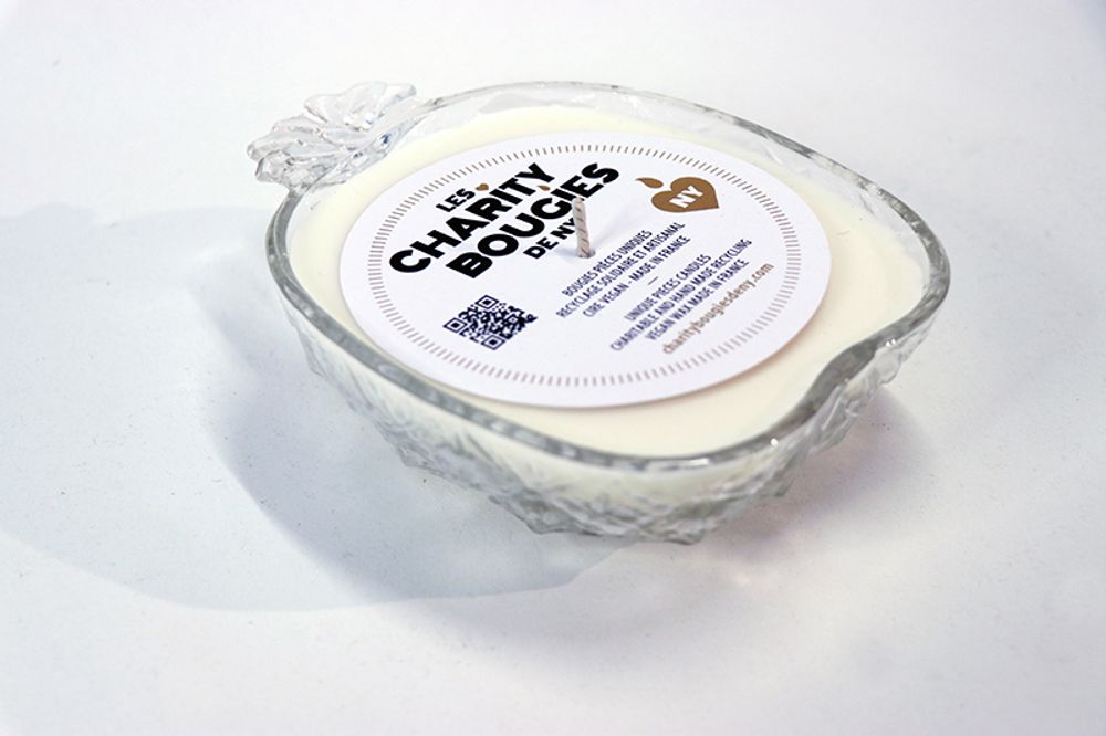 Bougies - BOUGIE PORCELAINE L - CHARITY BOUGIES DE NY