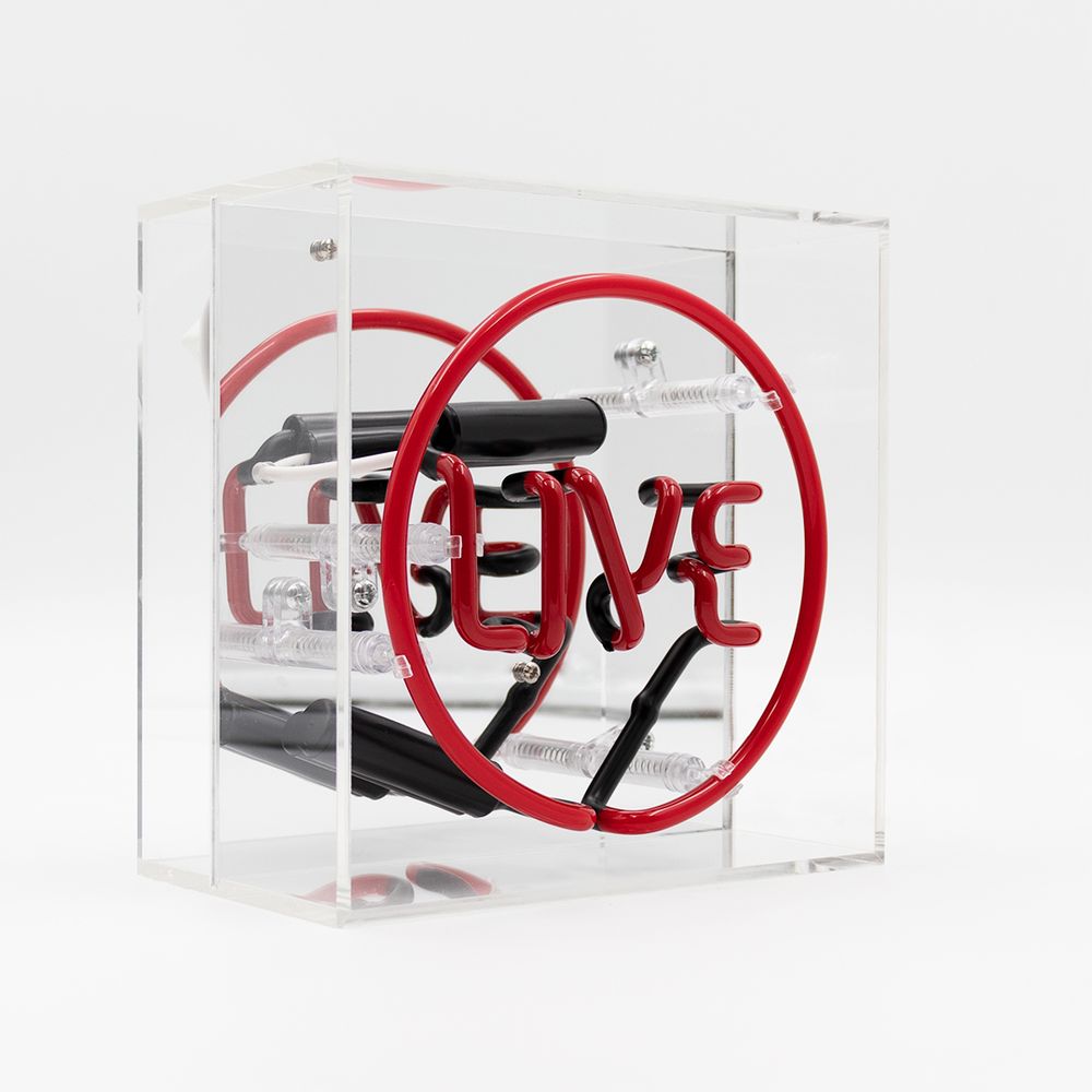 LED modules - 'LIVE' MINI GLASS NEON SIGN - LOCOMOCEAN