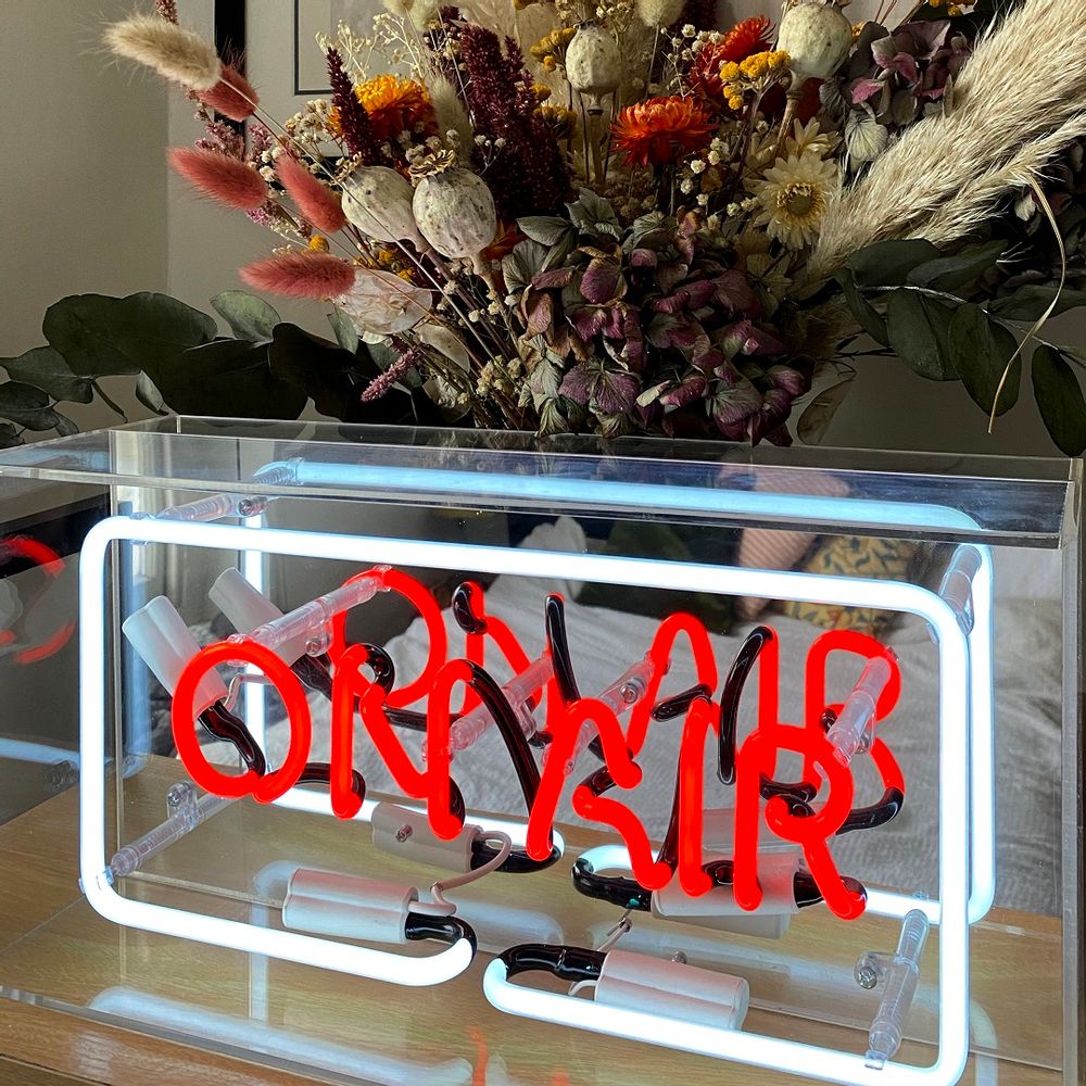 Desk lamps - 'On Air' Acrylic Box Neon Light - LOCOMOCEAN