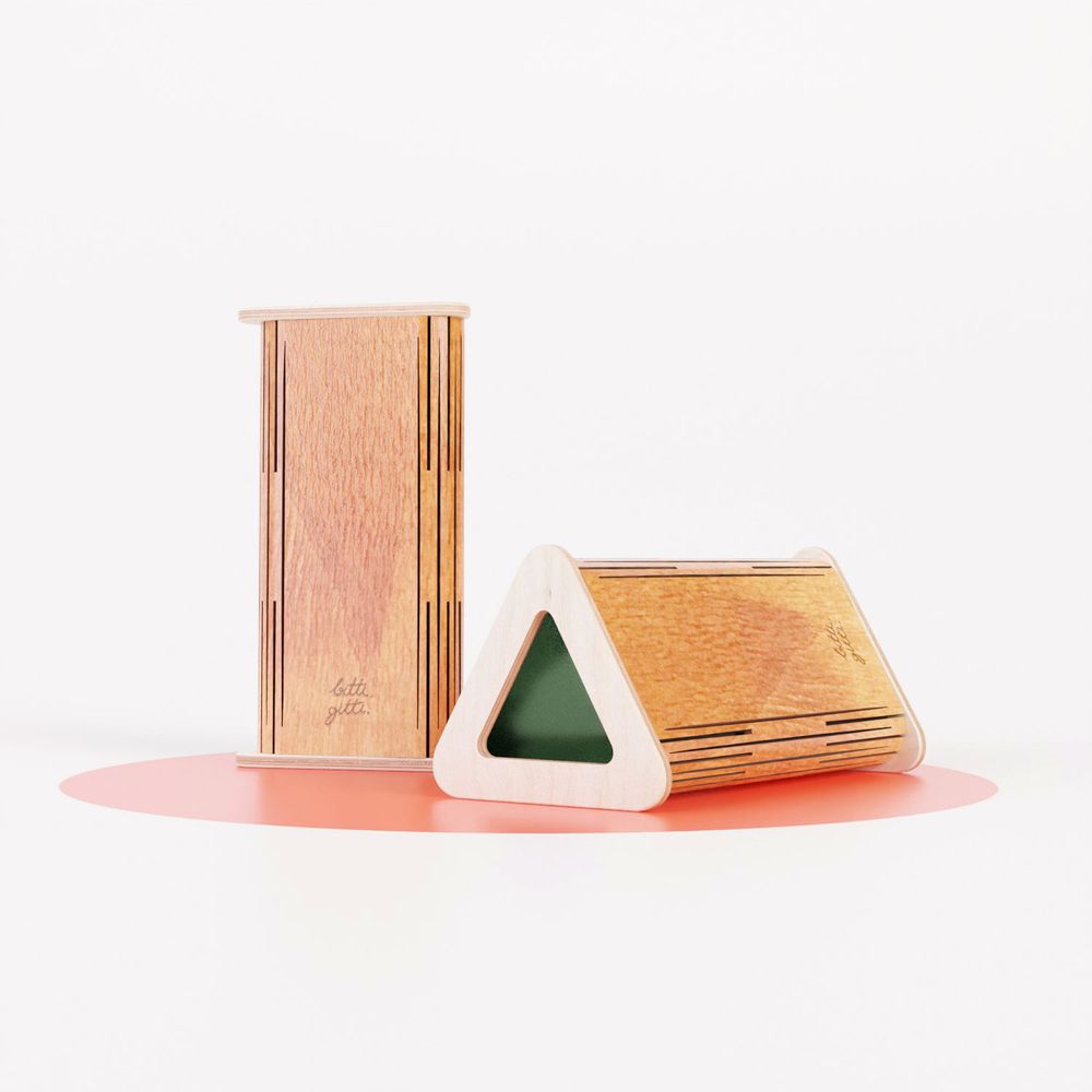 Customizable objects - the Wooden Kaleidoscope - BITTI GITTI