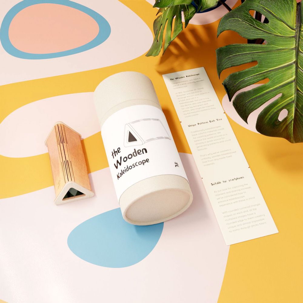 Customizable objects - the Wooden Kaleidoscope - BITTI GITTI