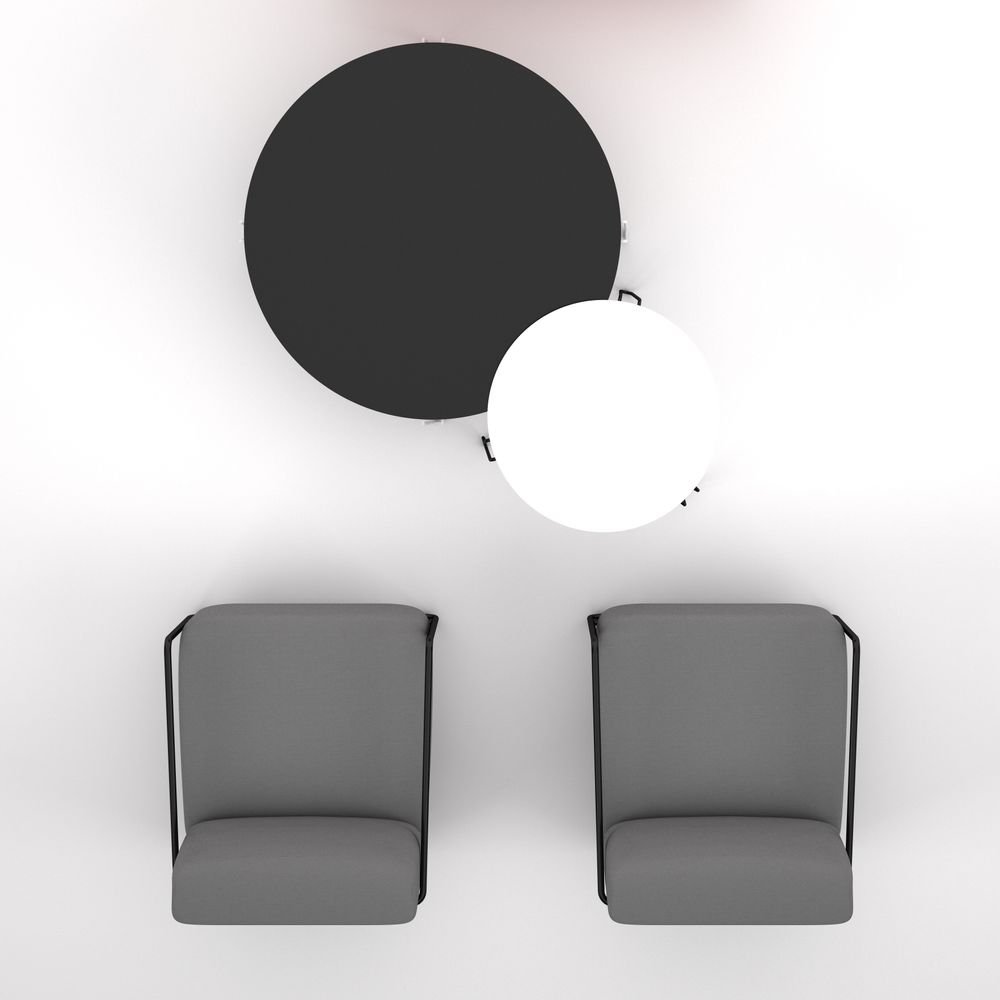 Tables basses - Tables basses gigognes PROUVE 70 & 105 - design Sergio BALLESTEROS pour PIKO Edition. - PIKO EDITION.