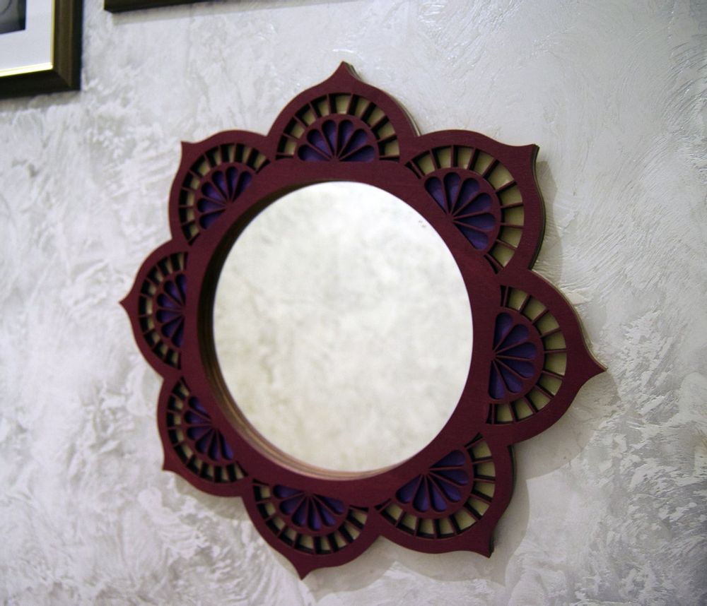 Mirrors - Art Deco Wall Mirror, Mircle Mirror, Decorative Mirror - BHDECOR