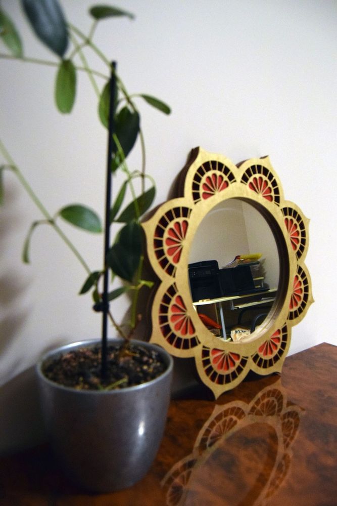 Mirrors - Art Deco Wall Mirror, Mircle Mirror, Decorative Mirror - BHDECOR