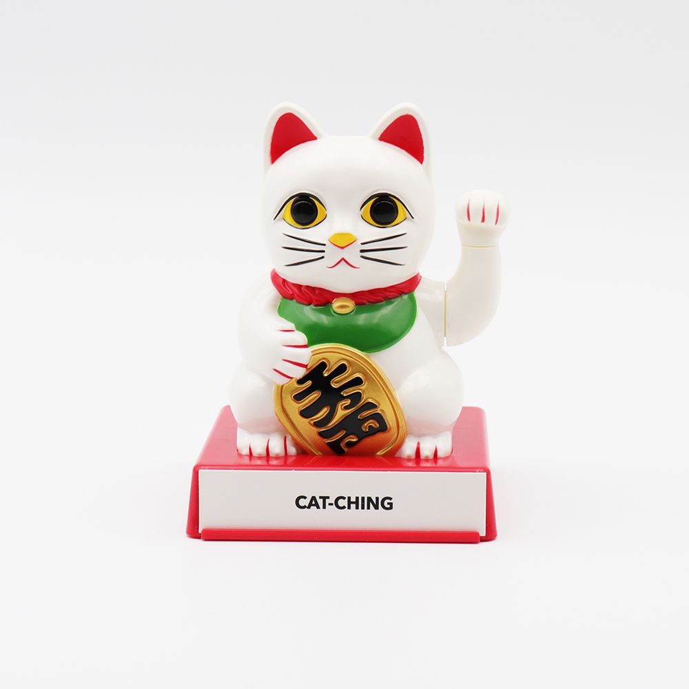Objets de décoration - CATTITUDE - CHAT PORTE-BONHEUR AUX MAINS INTERCHANGEABLES - LOCOMOCEAN