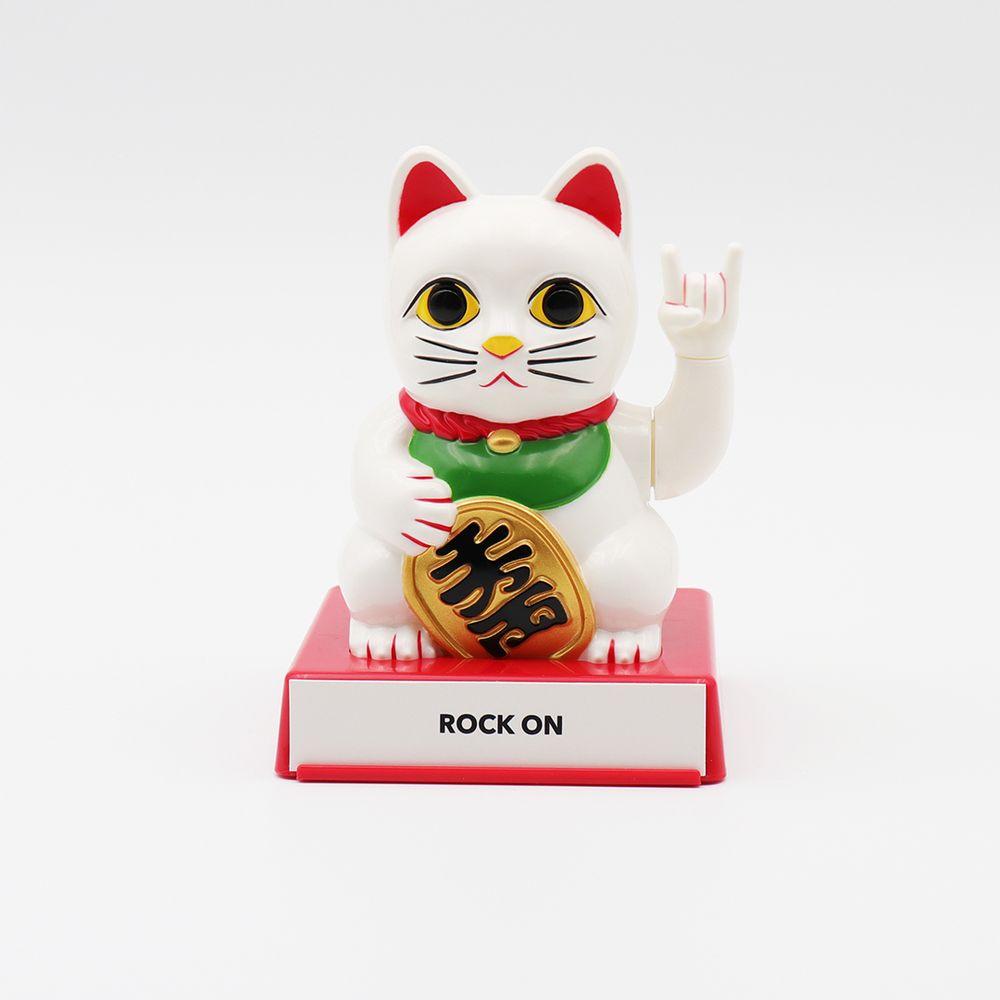 Objets de décoration - CATTITUDE - CHAT PORTE-BONHEUR AUX MAINS INTERCHANGEABLES - LOCOMOCEAN