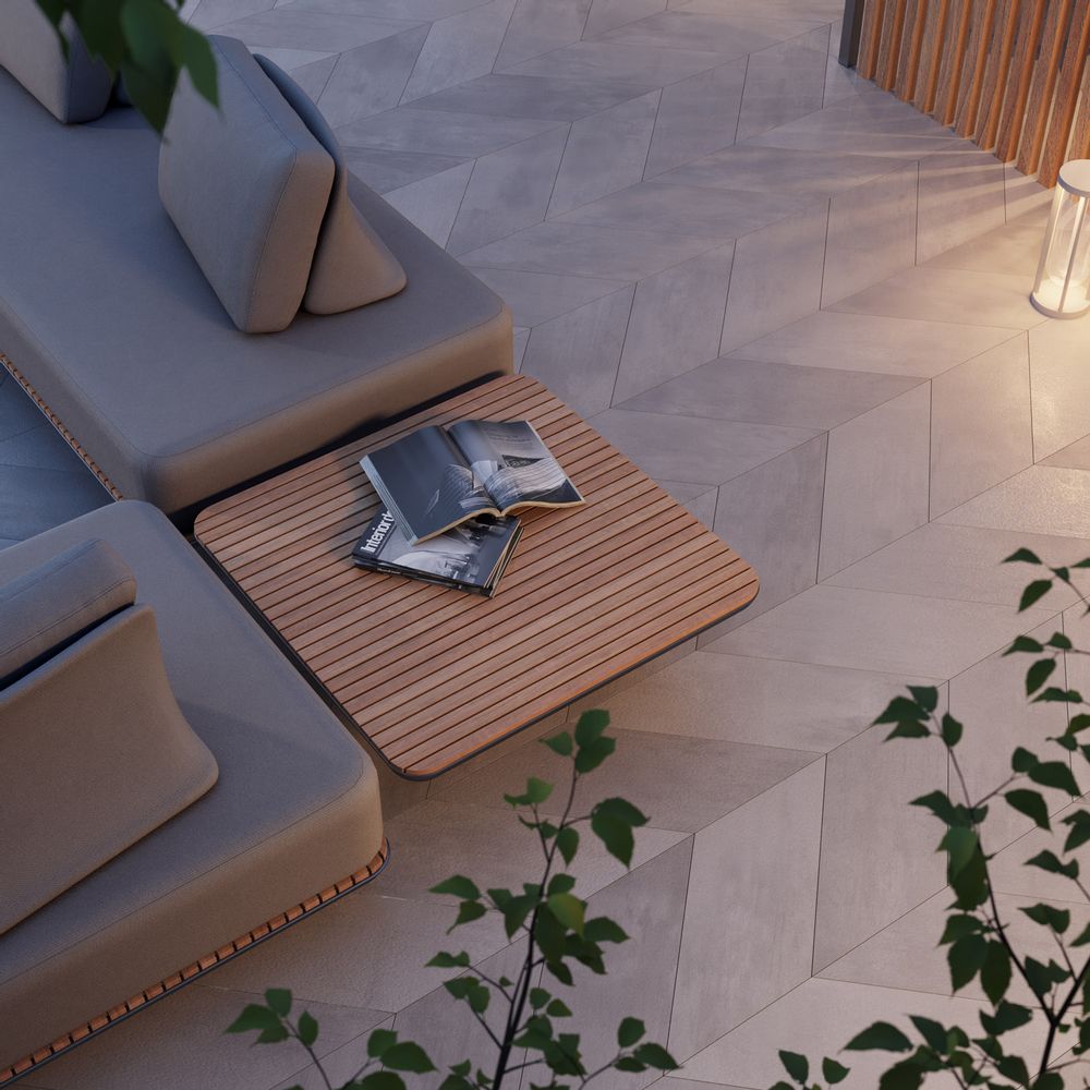 Lawn sofas   - Morgan Corner Set - SNOC