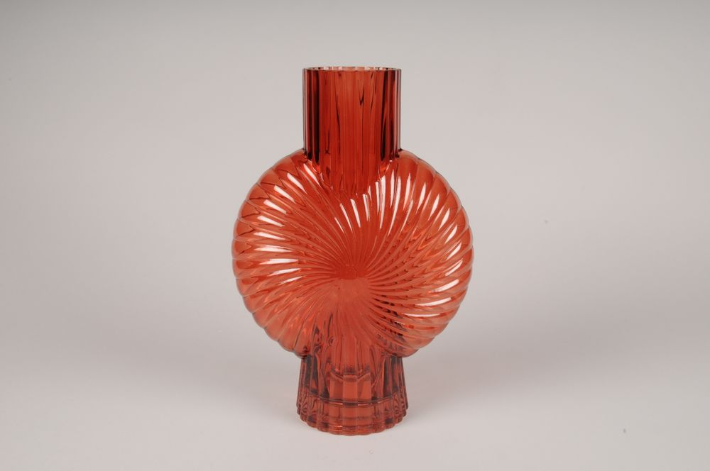 Decorative objects - Bordeaux glass vase D22cm H32cm - LE COMPTOIR.COM