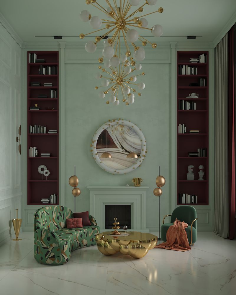 Tables basses - Table basse Wolk - SCARLET SPLENDOUR