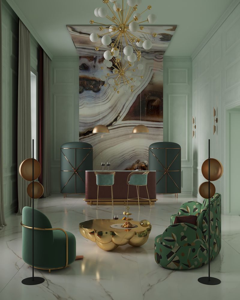 Tables basses - Table basse Wolk - SCARLET SPLENDOUR