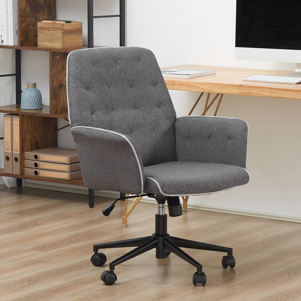 Armchairs - Fauteuil de Bureau Pivotant à 360° - AOSOM BUSINESS