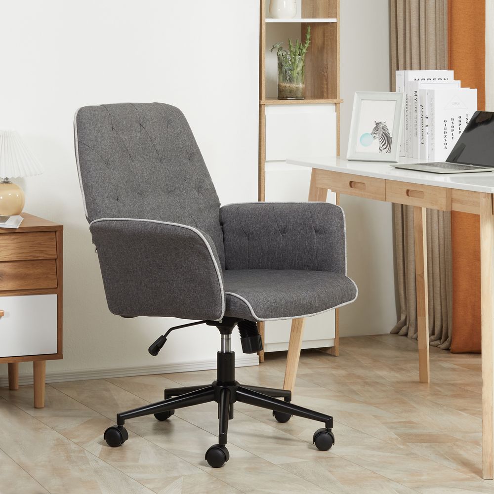 Armchairs - Fauteuil de Bureau Pivotant à 360° - AOSOM BUSINESS
