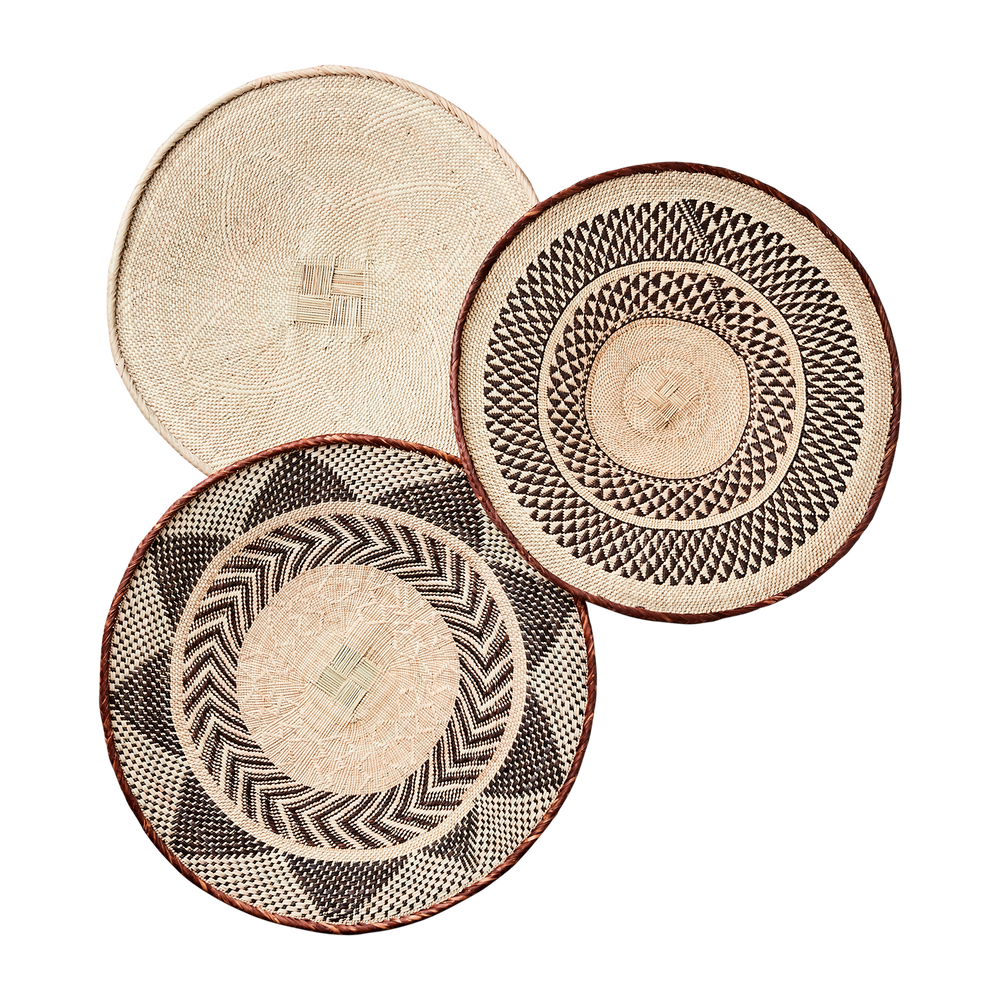 Pottery - TRIBE Tray & Basket - AFFARI OF SWEDEN