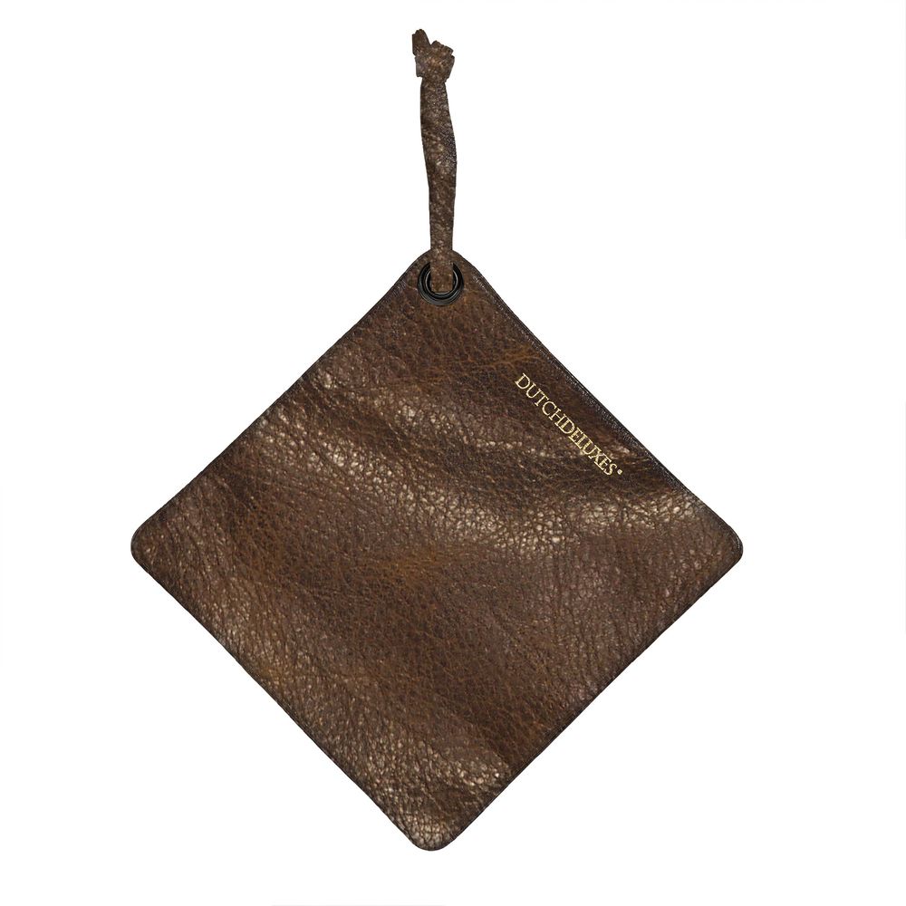 Maniques - Manique, Cuir, 20x20cm - Noir - DUTCHDELUXES INTERNATIONAL BV