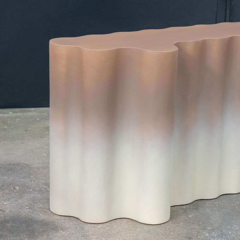 Consoles - Console Lithos - (mortier) (sur-mesure) - MANUFACTURE XXI