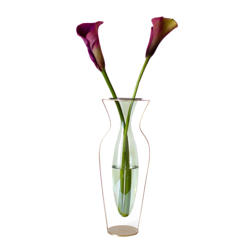 Vases - Droplet Tall Vase - Menta - KITBOX DESIGN