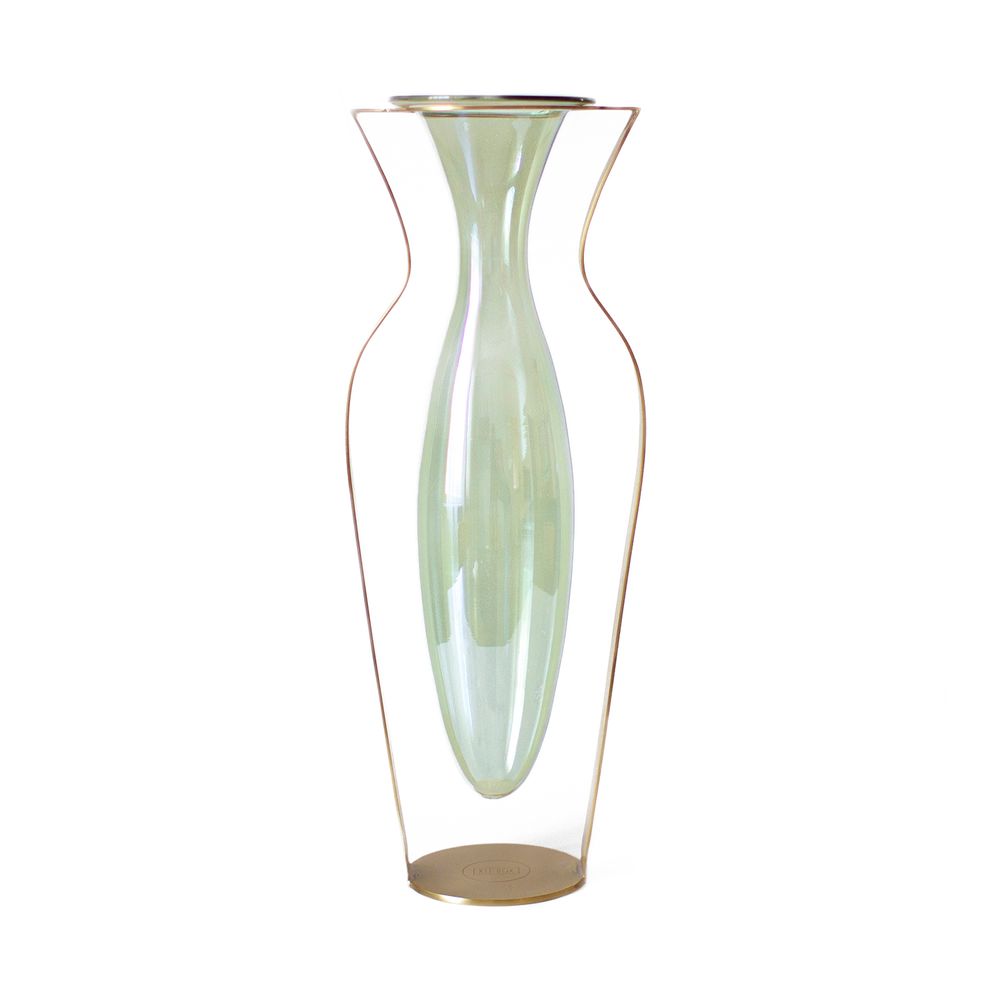 Vases - Droplet Tall Vase - Menta - KITBOX DESIGN
