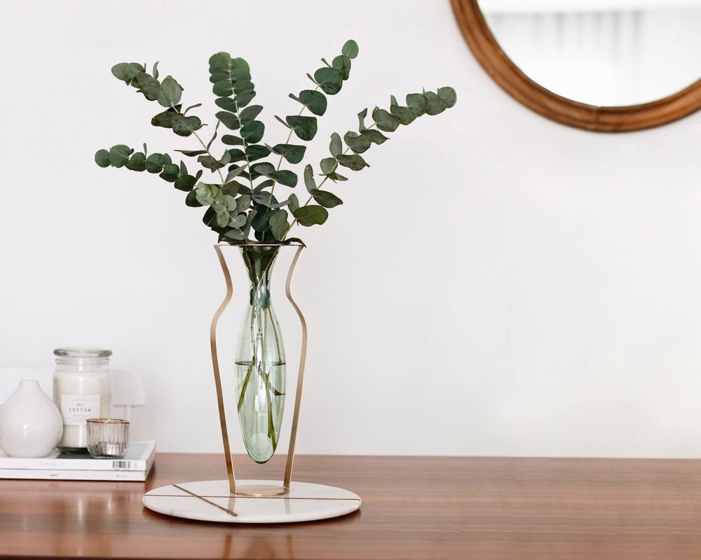 Vases - Droplet Tall Vase - Menta - KITBOX DESIGN