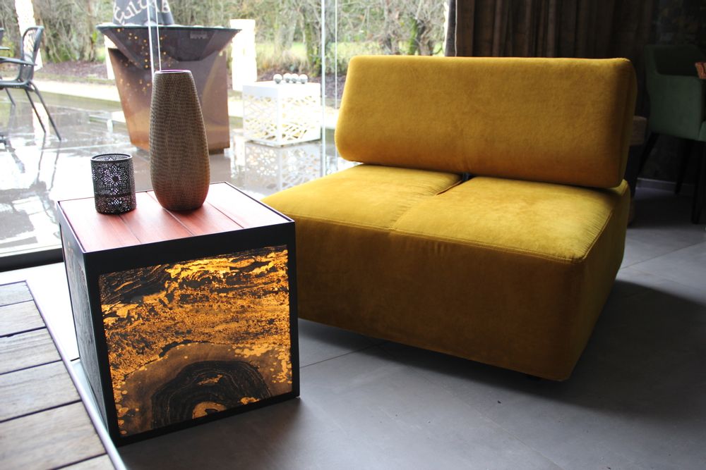 Tables de nuit - Table lumineuse – Collection Pastello. - ALUMÉ