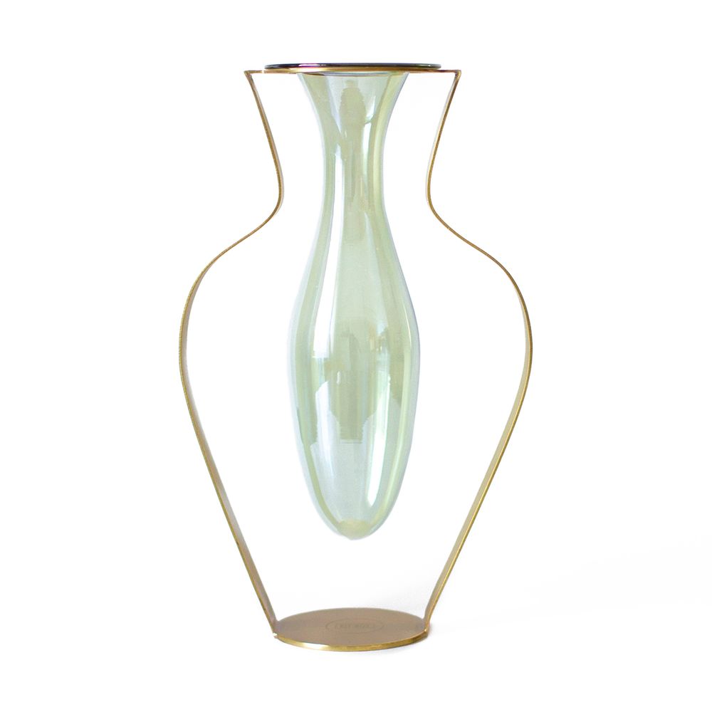 Vases - Droplet Wide Vase - Menta - KITBOX DESIGN