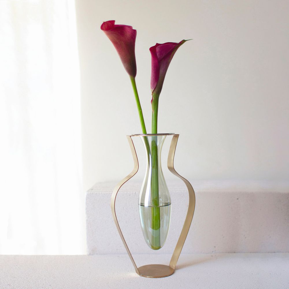 Vases - Droplet Wide Vase - Menta - KITBOX DESIGN