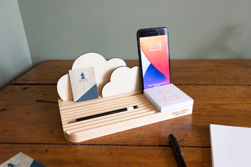 Organizer - Nuages | desk organizer - REINE MÈRE
