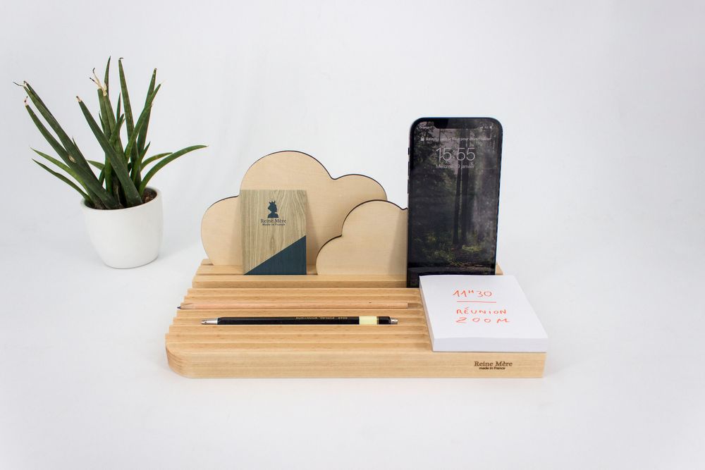 Organizer - Nuages | desk organizer - REINE MÈRE