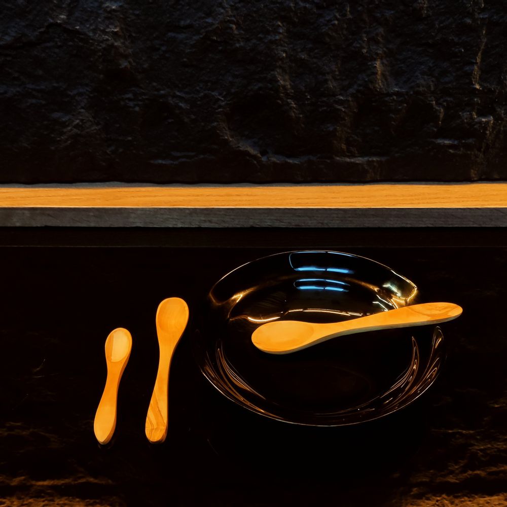 Kitchen utensils - Small Curved Spoons - AFC