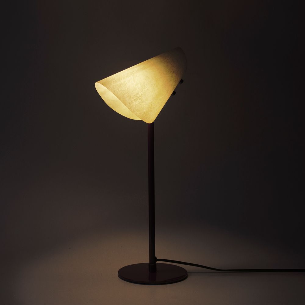 Design objects - June Desk Lamp -Maroon - KITBOX DESIGN