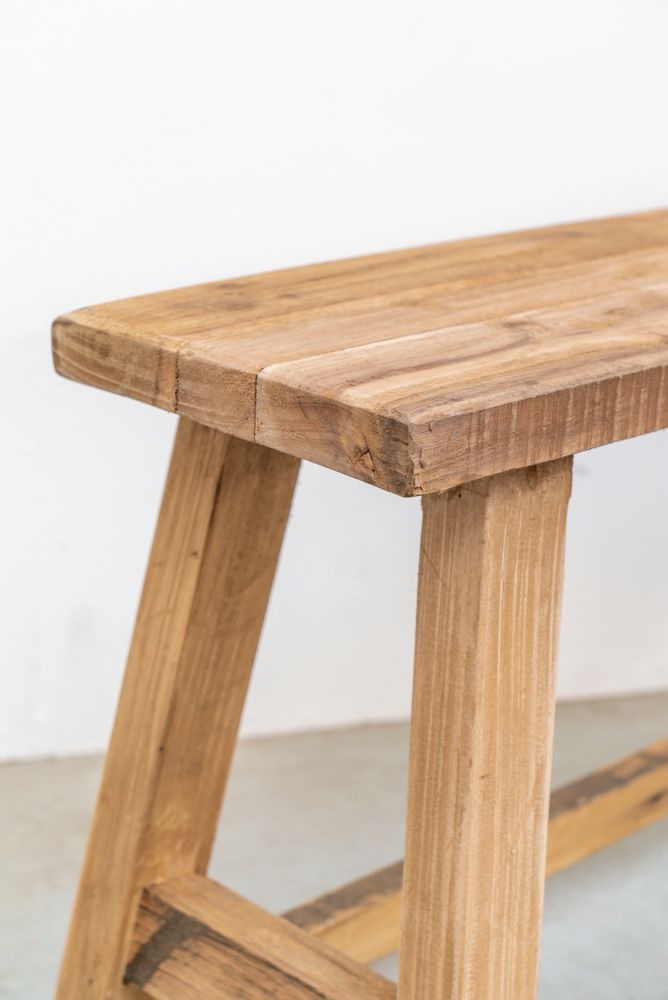 Bancs - Banc de ferme recyclé noir et naturel - ORIGINALHOME ECO DESIGN