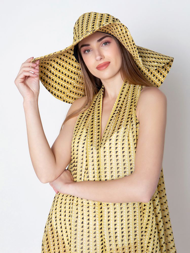 Chapeaux - Chapeau Block imprimé - KORES ACCESSORIES