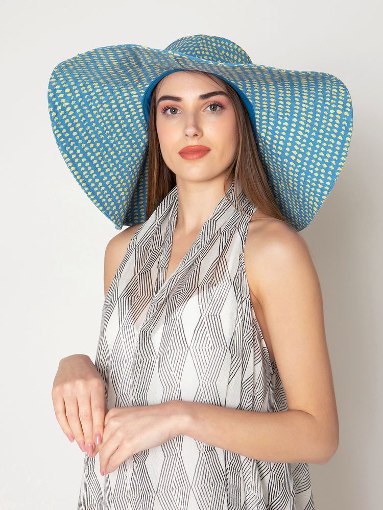 Chapeaux - Chapeau Block imprimé - KORES ACCESSORIES