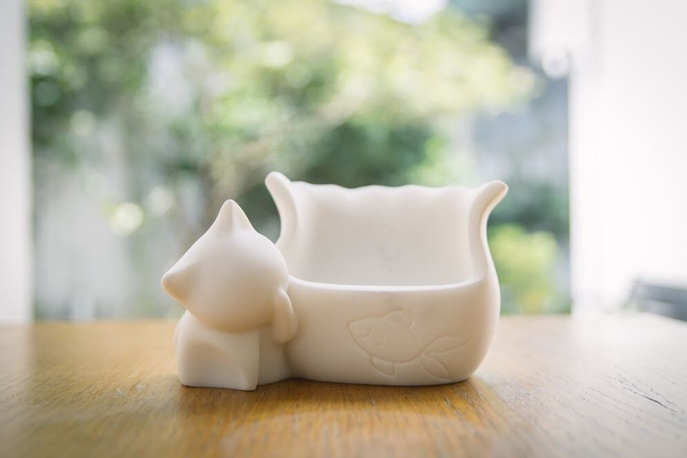 Design objects - Kitten Sculpture / Card Holder - CHU, AN DESIGN