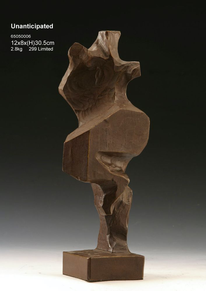 Sculptures, statuettes et miniatures - Sculpture en acier inoxydable/bronze de la collection de figurines - GALLERY CHUAN