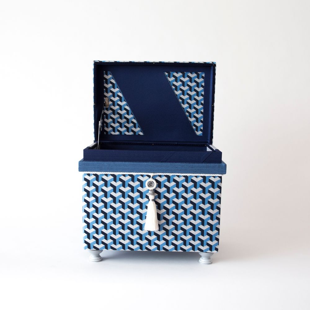 Boîtes de rangement - Japanese Chabako, Storage Box/Stool "Céramique 10K" - INTERIOR CHABAKO